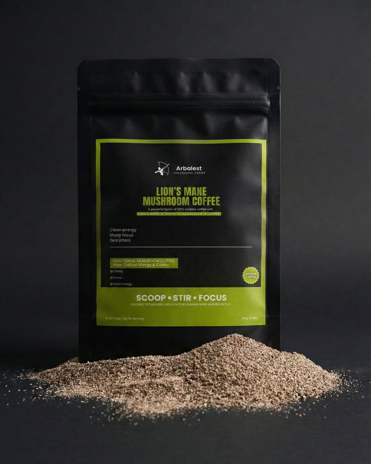 Lion’s Mane Mushroom Instant Coffee