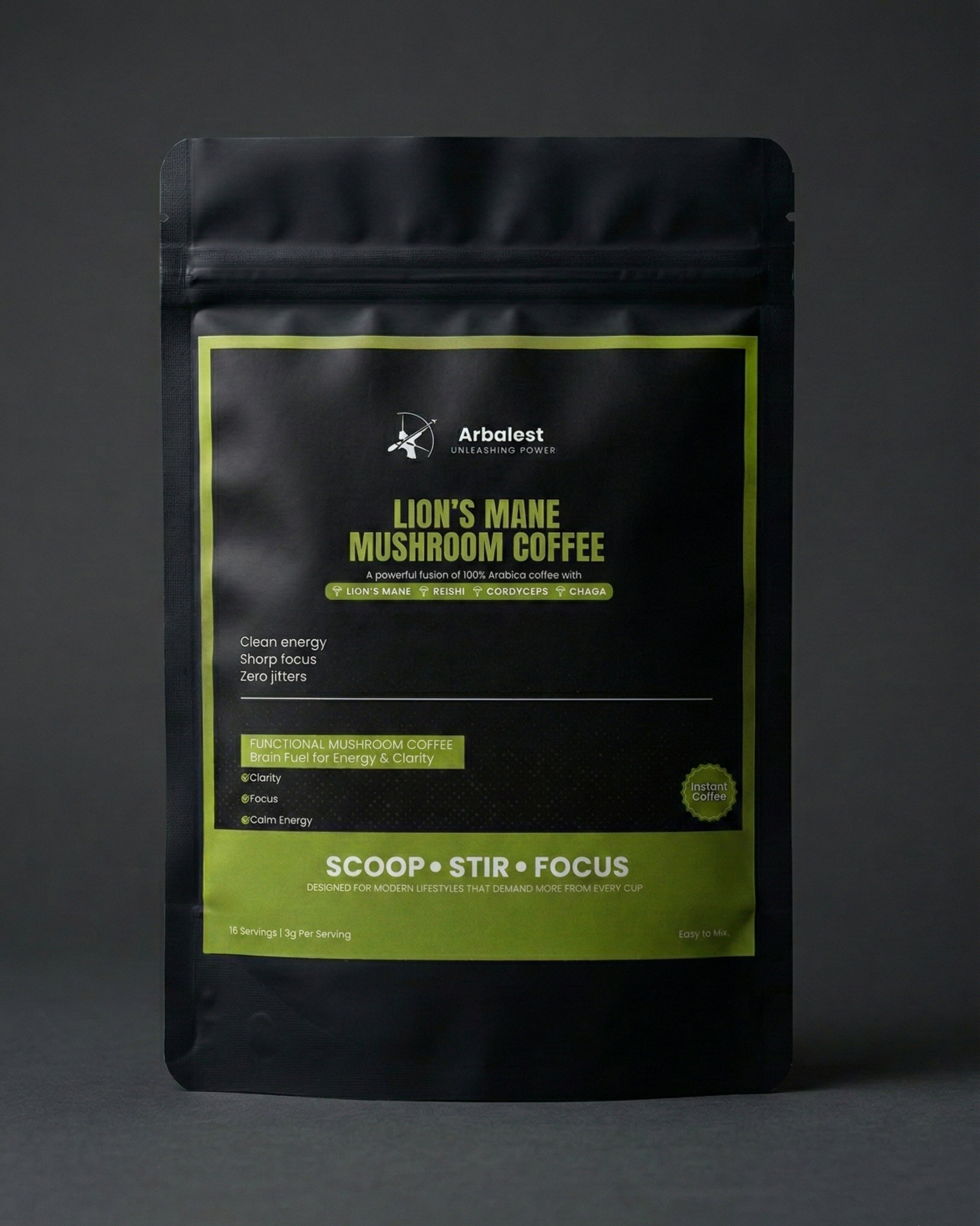 Arbalest Lion’s Mane Mushroom Coffee