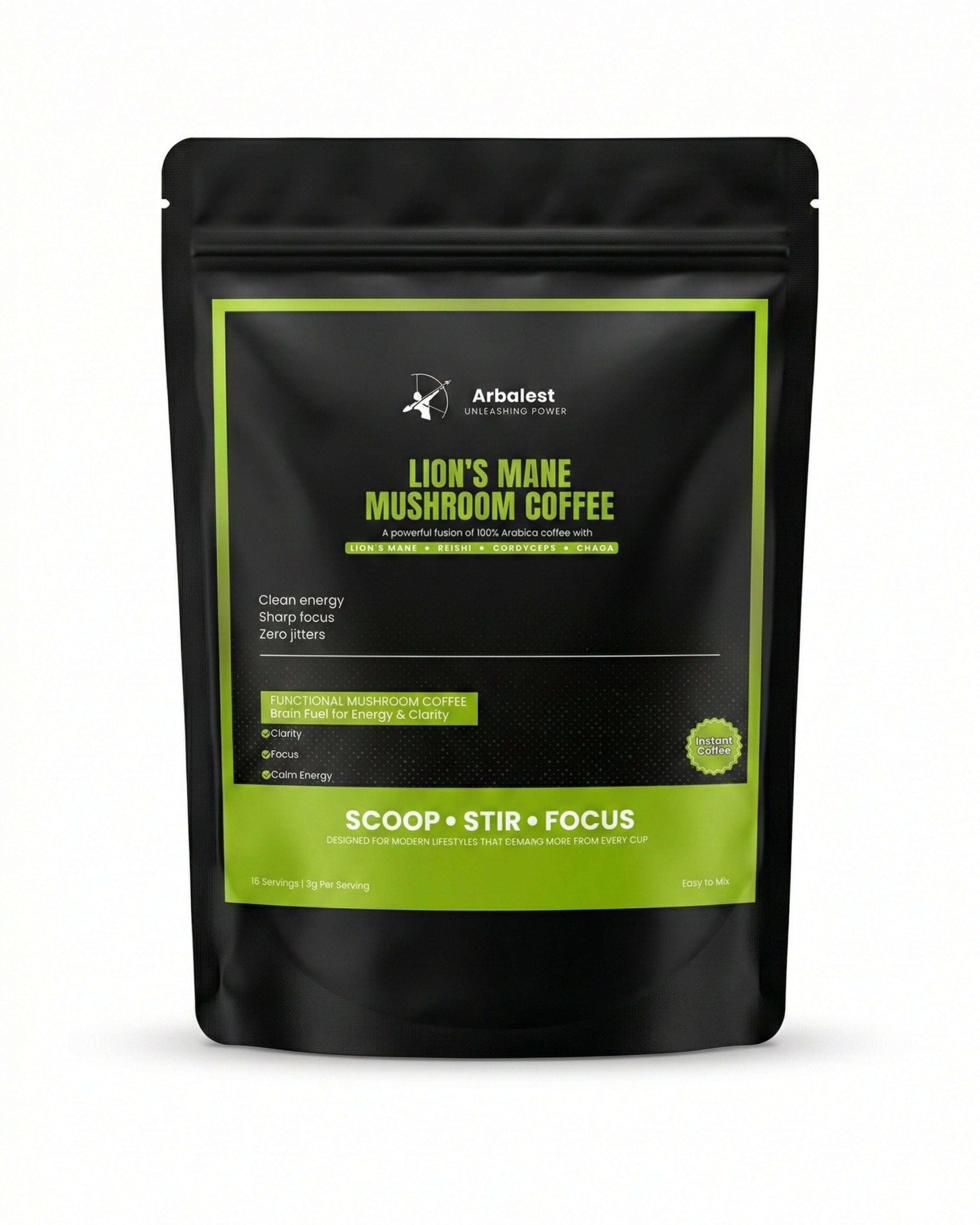 Arbalest Lion’s Mane Mushroom Coffee