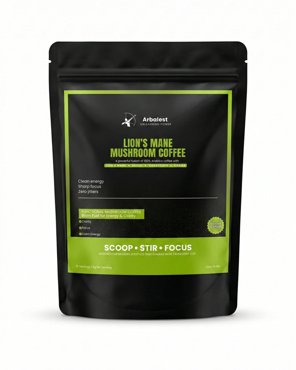 Arbalest Lion’s Mane Mushroom Coffee